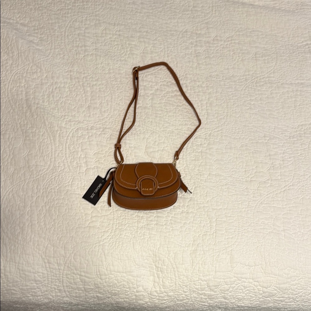 Rachel Zoe Brown Crossbody Bag with Fringe Details New with Tags